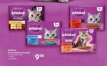 Selgros WHISKAS Hrană umedă pentru pisici Ofertă