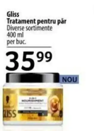 Selgros Gliss Tratament pentru păr Ofertă