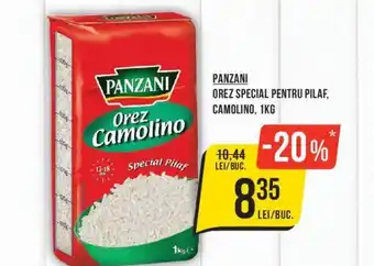 Mega Image PANZANI OREZ SPECIAL PENTRU PILAF, CAMOLINO, 1KG Ofertă