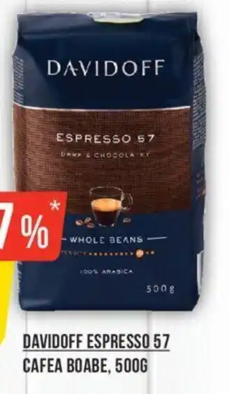 DAVIDOFF ESPRESSO 57 CAFEA BOABE, 500G
