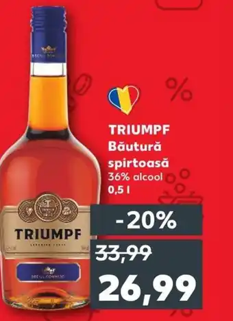 Kaufland TRIUMPF Băutură spirtoasă 0.5L Ofertă