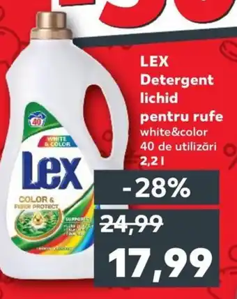 Kaufland LEX Detergent lichid pentru rufe Ofertă