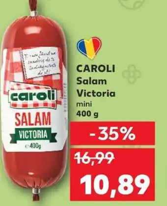 Kaufland CAROLI Salam Victoria Ofertă