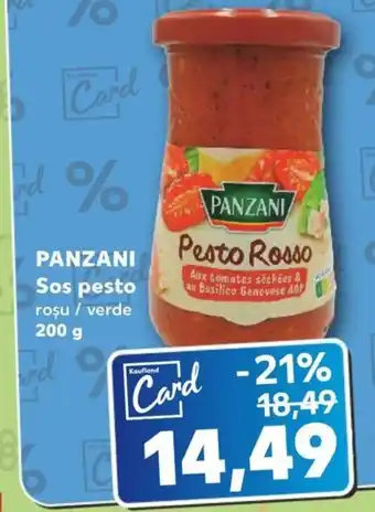 Kaufland PANZANI Sos pesto Ofertă