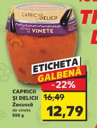 Kaufland CAPRICII ŞI DELICII Zacuscă Ofertă