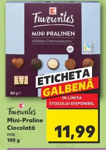 Kaufland Mini-Praline Ciocolată Ofertă