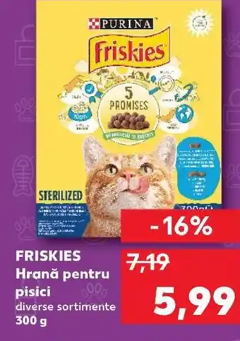 Kaufland FRISKIES Hrană pentru pisici Ofertă