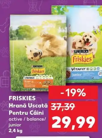 Kaufland FRISKIES Hrană uscată Pentru Câini Ofertă