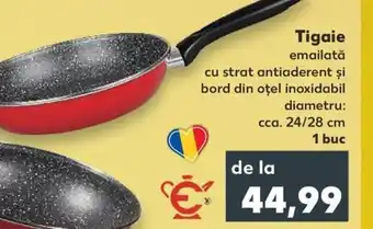 Kaufland Tigaie emailată Ofertă
