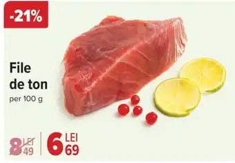 Carrefour File de ton Ofertă