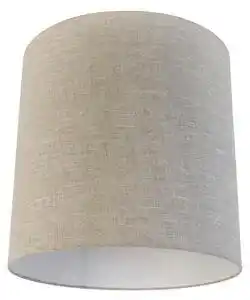 Abajur din stofa gri deschis 40/40/40