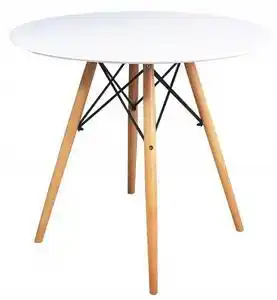 Masă rotundă ANELLO White 80 cm