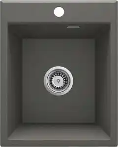 Favi Chiuveta bucatarie compozit fara picurator antracit mat Deante Eridan Antracit mat Ofertă