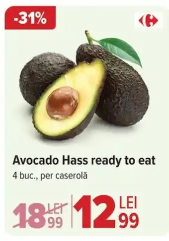 Carrefour Avocado Hass ready to eat Ofertă