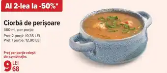 Carrefour Ciorbă de perișoare Ofertă