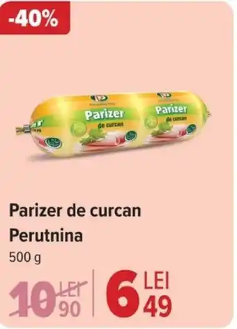 Parizer de curcan Perutnina