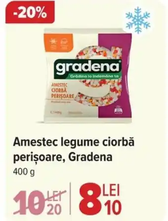 Amestec legume ciorbă perișoare, Gradena