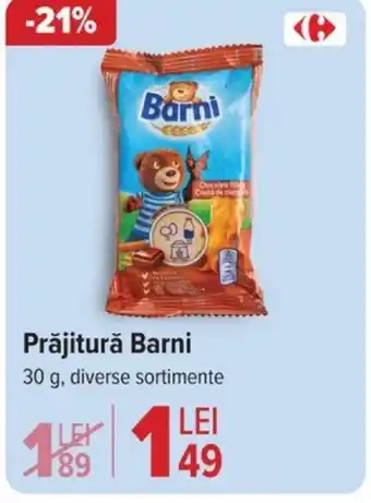 Carrefour Prăjitură Barni Ofertă