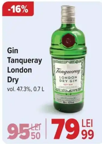 Carrefour Gin Tanqueray London Dry 0.7L Ofertă