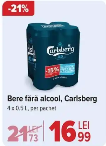 Carrefour Bere fără alcool, Carlsberg Ofertă