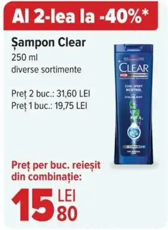 Carrefour Șampon Clear Ofertă