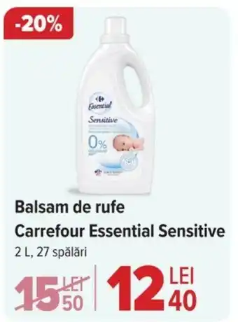 Carrefour Balsam de rufe Carrefour Essential Sensitive Ofertă