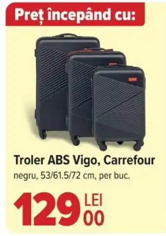 Carrefour Troler ABS Vigo, Carrefour Ofertă