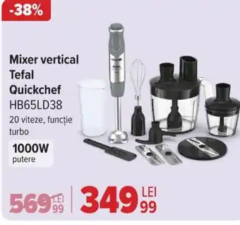 Carrefour Mixer vertical Tefal Quickchef HB65LD38 Ofertă