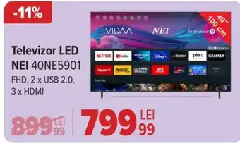 Televizor LED NEI 40NE5901