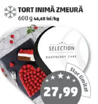 Penny TORT INIMĂ ZMEURĂ Ofertă