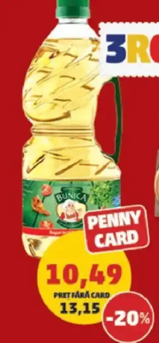 Penny BUNICA ULEI FLOAREA SOARELUI 1,8 L Ofertă