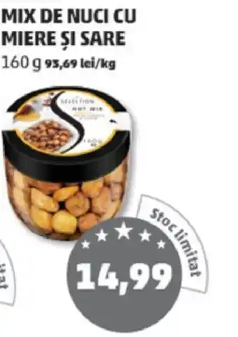 Penny MIX DE NUCI CU MIERE ŞI SARE Ofertă