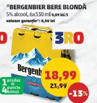 Penny BERGENBIER BERE BLONDĂ Ofertă