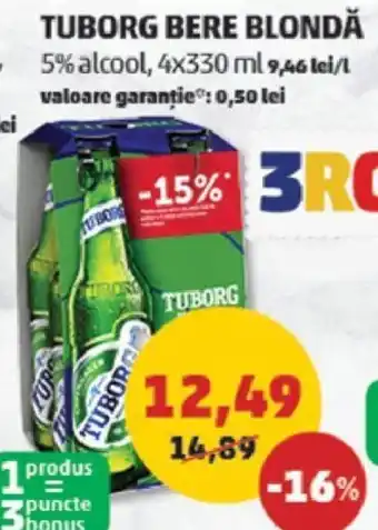 Penny TUBORG BERE BLONDĂ Ofertă