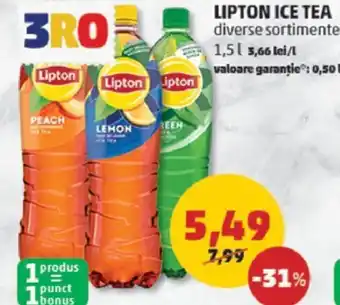Penny LIPTON ICE TEA 1.5L Ofertă