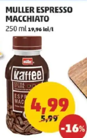 Penny MULLER ESPRESSO MACCHIATO 250 ml Ofertă