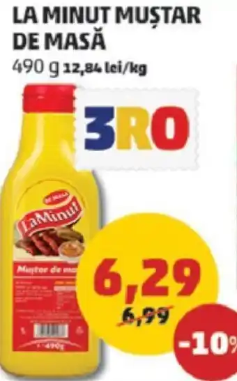 Penny LA MINUT MUSTAR DE MASĂ Ofertă