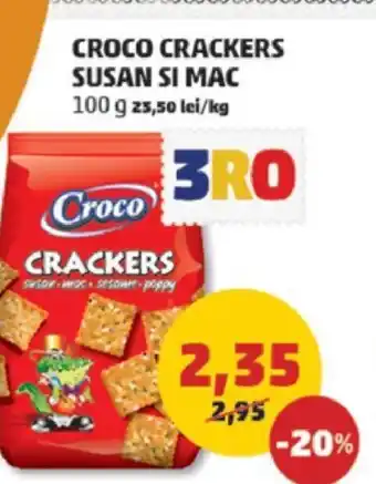 Penny CROCO CRACKERS SUSAN SI MAC Ofertă