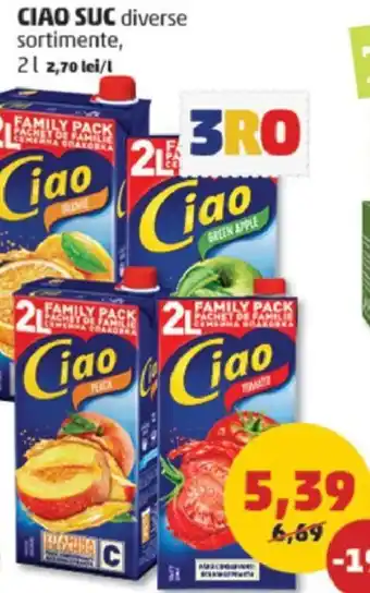 Penny CIAO SUC 2L Ofertă