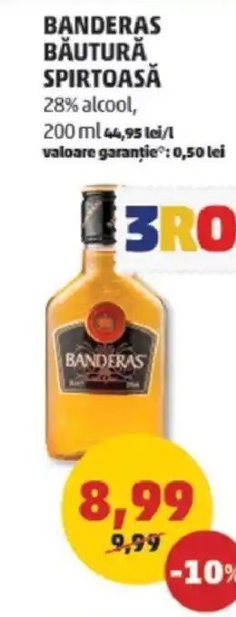 Penny BANDERAS BĂUTURĂ SPIRTOASĂ 200 ml Ofertă