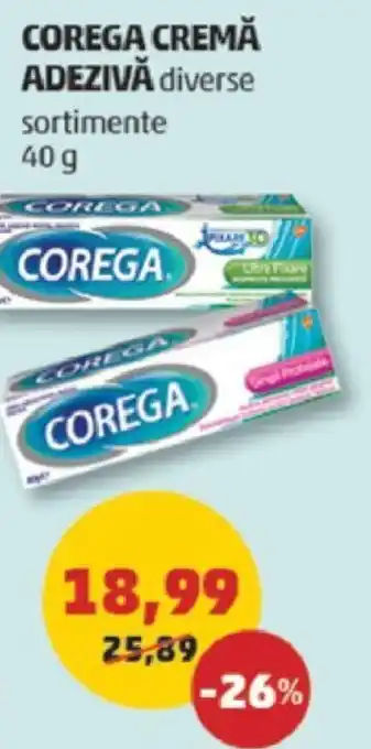 Penny COREGA CREMĂ ADEZIVĂ Ofertă