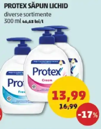 Penny PROTEX SĂPUN LICHID Ofertă
