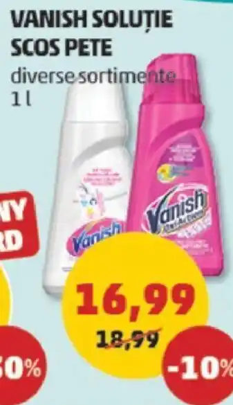 Penny VANISH SOLUȚIE SCOS PETE Ofertă