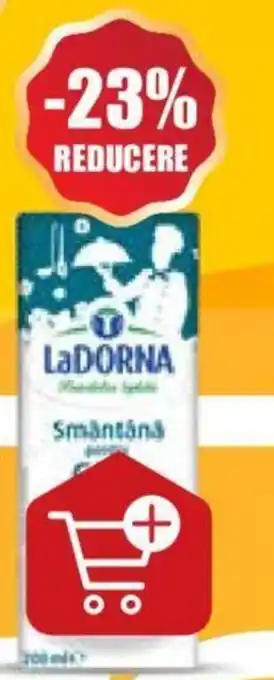 Auchan LADORNA SMÂNTÂNA UHT PENTRU GĂTIT Ofertă