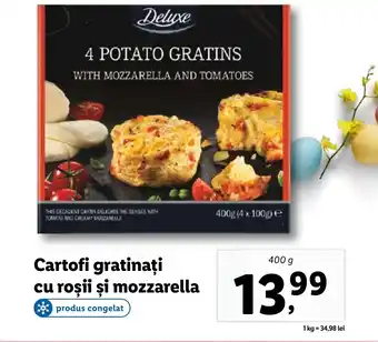 Lidl Cartofi gratinați cu roşii şi mozzarella Ofertă