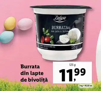 Lidl Burrata din lapte de bivoliţă Ofertă