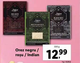 Lidl Orez negru/ roșu/indian Ofertă