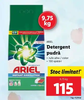 Lidl ARIEL Detergent pudră Ofertă