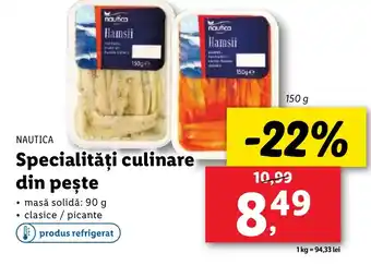 Lidl NAUTICA Specialităţi culinare din peşte Ofertă