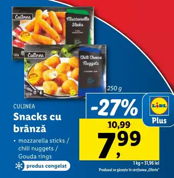 Lidl CULINEA Snacks cu brânză Ofertă